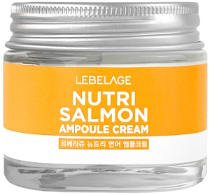 Lebelage~Питательный ампульный крем с маслом лосося~Ampule Cream Nutri Salmon