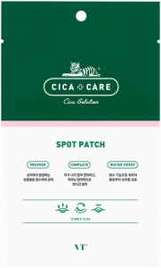 VT~Локальные патчи против воспалений~Cosmetics Cica Care Spot Patch 