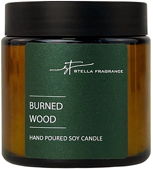 Stella Fragrance~Ароматическая свеча с нотками индийского сандала~Burned Wood