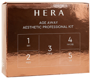 HERA~Антивозрастной набор миниатюр с гиалуроновой кислотой~Age Away Aesthetic Professional 5 Set