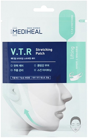 Mediheal~Маска для подтяжки овала лица~VTR Stretching Patch