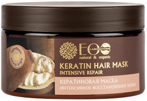 ECO Laboratorie~Кератиновая маска для интенсивного восстановления волос~Keratin Hair Mask