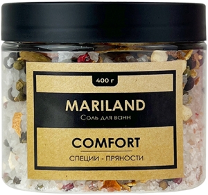 Mariland~Расслабляющая соль для ванн со специями и пряностями~Comfort Sea Salt