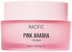 Nacific~Регенерирующий и увлажняющий крем с AHA/BHA-кислотами~Pink AHA BHA Cream 