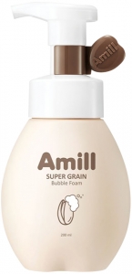 Amill~Пузырьковая пенка с зерновыми экстрактами~Super Grain Bubble Foam