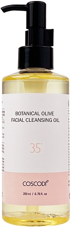 Coscodi~Очищающее гидрофильное масло~Botanical Olive Facial Cleansing Oil 35˚
