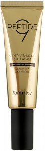 FarmStay~Антивозрастной крем для век с пептидами~Peptide 9 Super Vitalizing Eye Cream