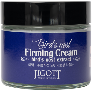 Jigott~Антивозрастной крем с экстрактом ласточкиного гнезда~Birds Nest Wrinkle Cream 