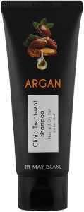May Island~Восстанавливающий шампунь для поврежденных волос~Argan Clinic Treatment Shampoo