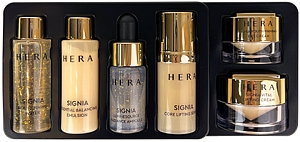 Hera~Набор миниатюр против возрастных изменений со стволовыми клетками~Signia Deluxe Travel 6 Kit