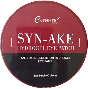 Esthetic House~Антивозрастные гидрогелевые патчи со змеиным пептидом~Syn-Ake Hydrogel Eye Patch