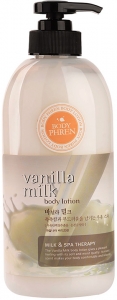 Welcos~Парфюмированный лосьон для тела с ванилью и молоком~Body Phren Body Lotion Vanilla Milk