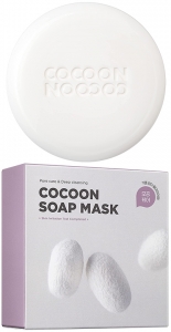 Skin1004~Очищающее мыло-маска для лица с экстрактом кокона шелкопряда~Zombie Beauty Cocoon Soap Mask
