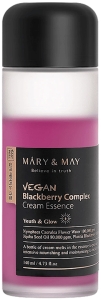 Mary&May~Увлажняющая кремовая эссенция для сияния кожи~Vegan Blackberry Complex Cream Essence