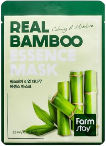 FarmStay~Увлажняющая тканевая маска с экстрактом бамбука~Real Bamboo Essence Mask