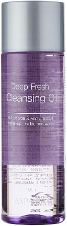 Aspasia~Очищающее масло для снятия стойкого макияжа~Deep Fresh Cleansing Oil