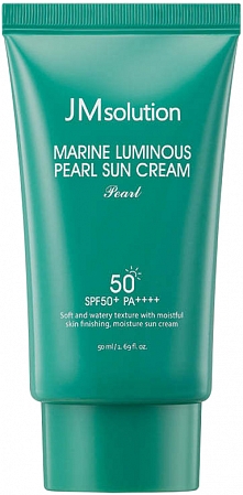 JMsolution~Солнцезащитный крем с жемчугом~Marine Luminous Pearl Sun Cream SPF50+ PA++++ 