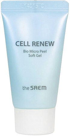 The Saem~Отшелушивающий пилинг-скатка~Cell Renew Bio Micro Peel Soft Gel