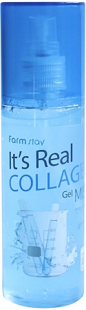 FarmStay~Увлажняющий гель-спрей с коллагеном~It's Real Gel Mist Collagen