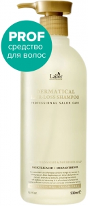 LaDor~Бессульфатный шампунь против выпадения волос с пантенолом~Dermatical Hair-Loss Shampoo