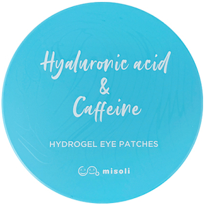 Misoli~Патчи с гиалуроновой кислотой и кофеином~Eye Patch Hydrogel Hyaluronic Acid&Caffeine