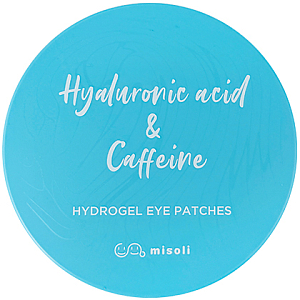 Misoli~Патчи с гиалуроновой кислотой и кофеином~Eye Patch Hydrogel Hyaluronic Acid&Caffeine