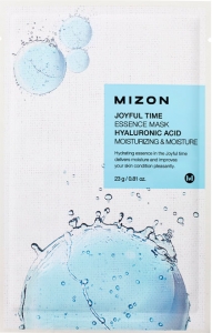 Mizon~Тонизирующая тканевая маска для свежести кожи~Joyful Time Essence Mask Hyaluronic Acid