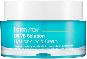 Farmstay~Увлажняющий крем с гиалуроновой кислотой~Dr-V8 Solution Cream Hyaluronic Acid