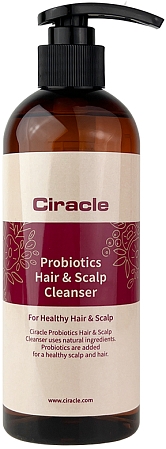 Ciracle~Укрепляющий шампунь для ослабленных волос с пробиотиками~Probiotics Hair & Scalp