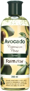 FarmStay~Антивозрастной тонер с экстрактом авокадо~Avocado Premium Pore Toner