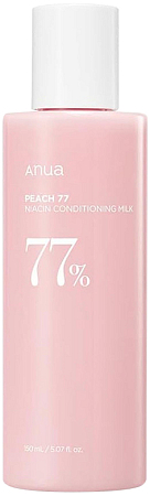 Anua~Лосьон-молочко с экстрактом персика и ниацинамидом~Peach 77 Niacin Conditioning Milk