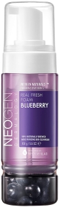 Neogen~Тонизирующая кислородная пенка для ровного тона ~Dermalogy Real Fresh Foam Cleanser Blueberry