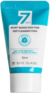 May Island~Глубокоочищающая пенка с содой~7 Days Secret Baking Soda Deep Pore Cleansing Foam