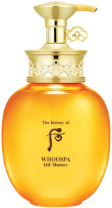 The History of Whoo~Очищающее масло для душа с растительными экстрактами~Whoospa Oil Shower