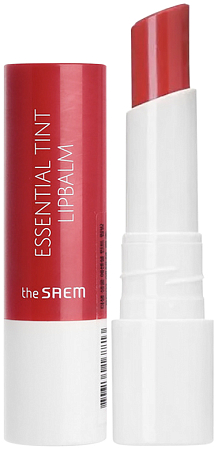 The Saem~Оттеночный бальзам для губ с растительными маслами~Saemmul Essential Tint Lipbalm RD01