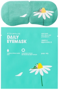 Steambase~Паровая маска для глаз с ароматом ромашки~Daily Eyemask Camomile