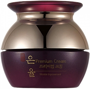 Eunyul~Крем против морщин с экстрактом женьшеня и маточного молочка~Premium Cream