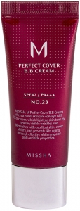 Missha~ВВ-крем M Perfect Cover BB Cream #23 Natural Beige