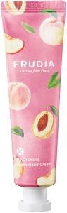 Frudia~Питательный крем для рук c экстрактом персика~My Orchard Peach Hand Cream