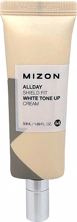 Mizon~Осветляющий увлажняющий крем~Allday Shieldshit White Tone Up Cream