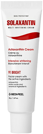 MediPeel~Антиоксидантный крем против пигментации с пептидами~Solaxantin Multi Whitening Cream